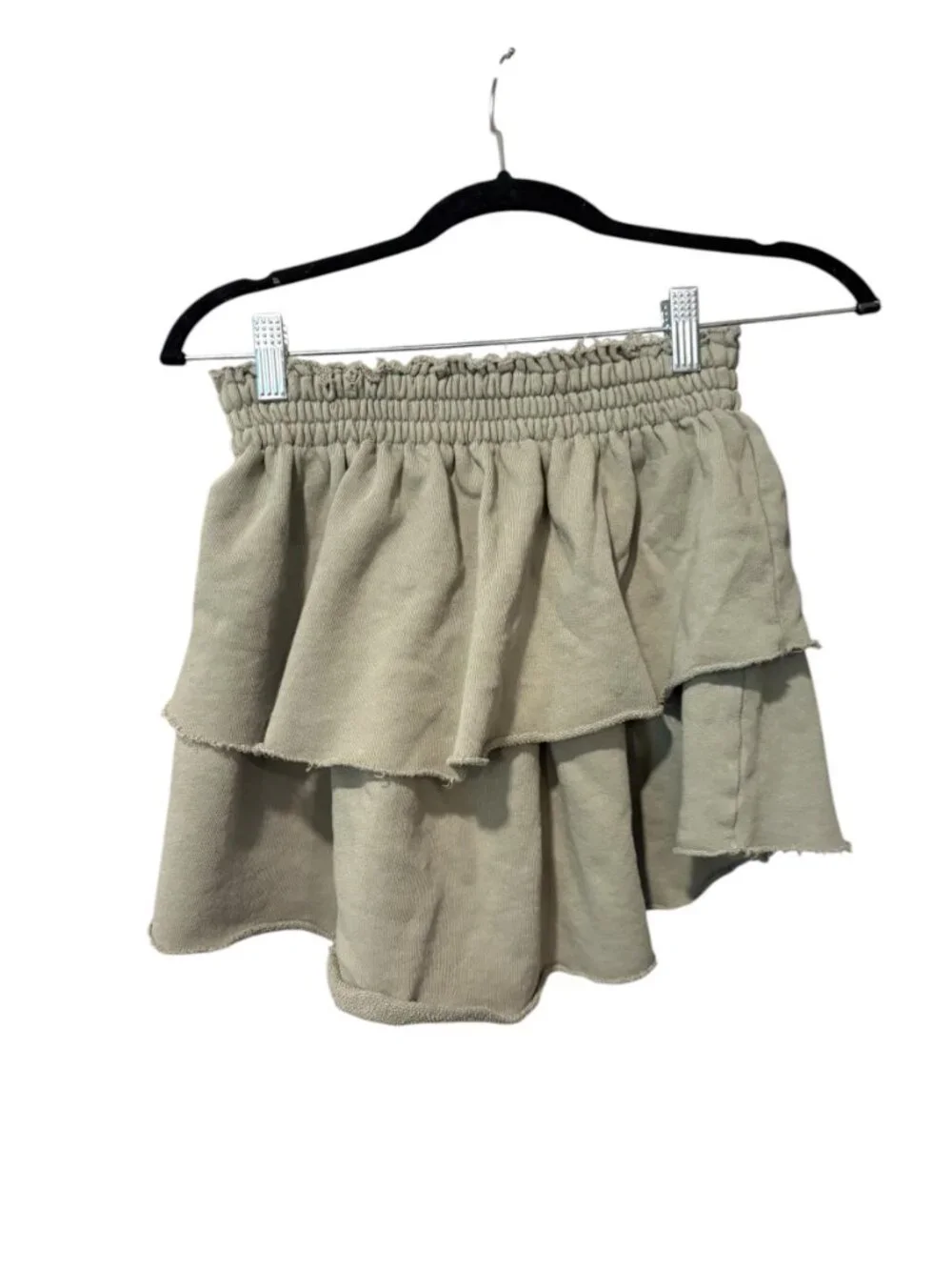 Aerie Tiered Ruffle Mini Skirt - Picture 3 of 4